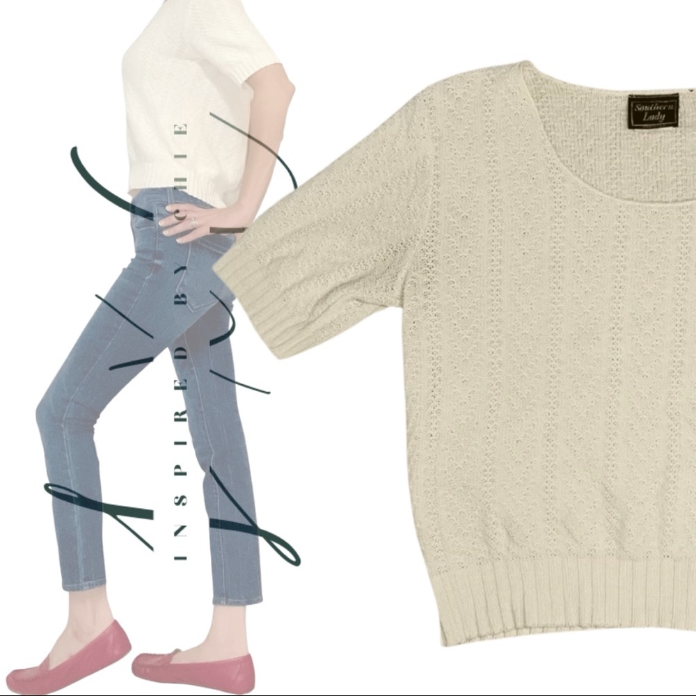 Vintage Southern Lady Sweater Top